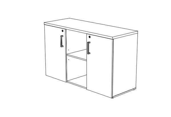 Armario 2 puertas & nicho CONCEPT 25420